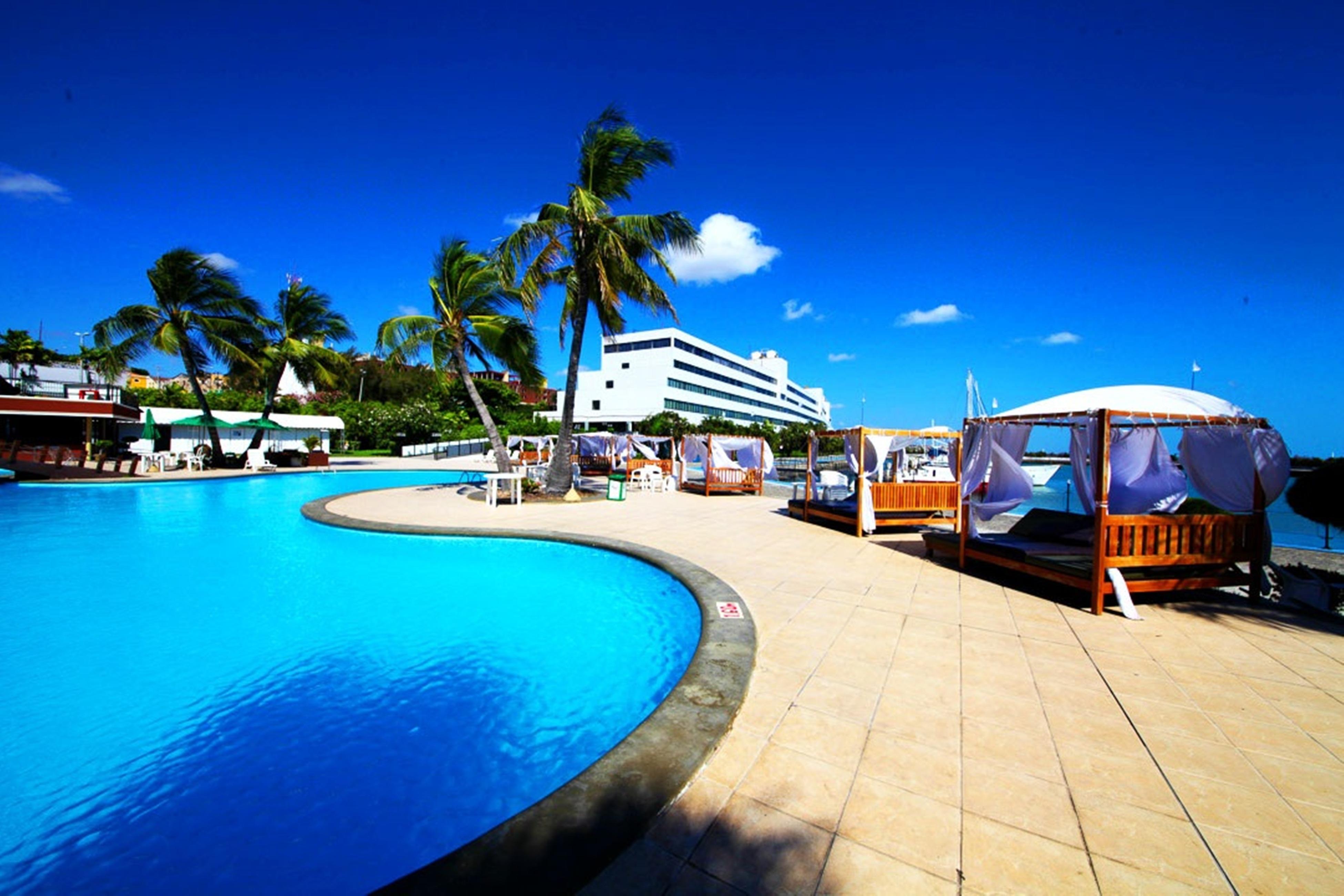 Marina Park Hotel Fortaleza  Exterior foto The pool at the hotel