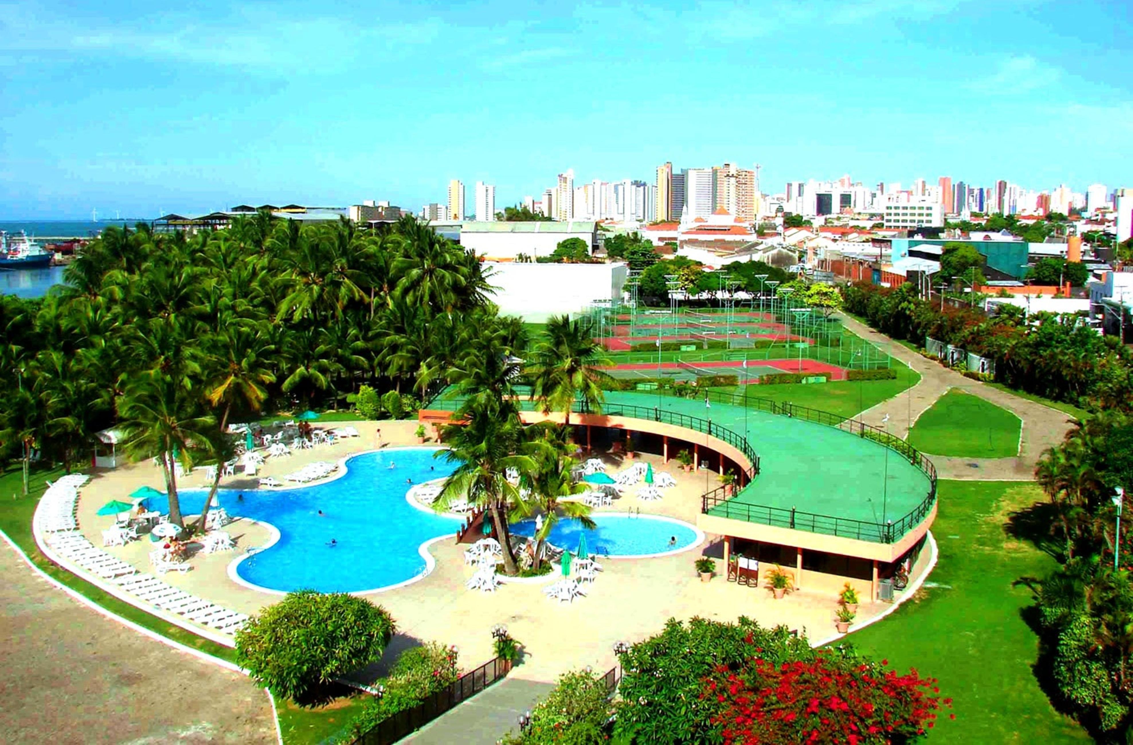 Marina Park Hotel Fortaleza  Exterior foto Aerial view of the hotel